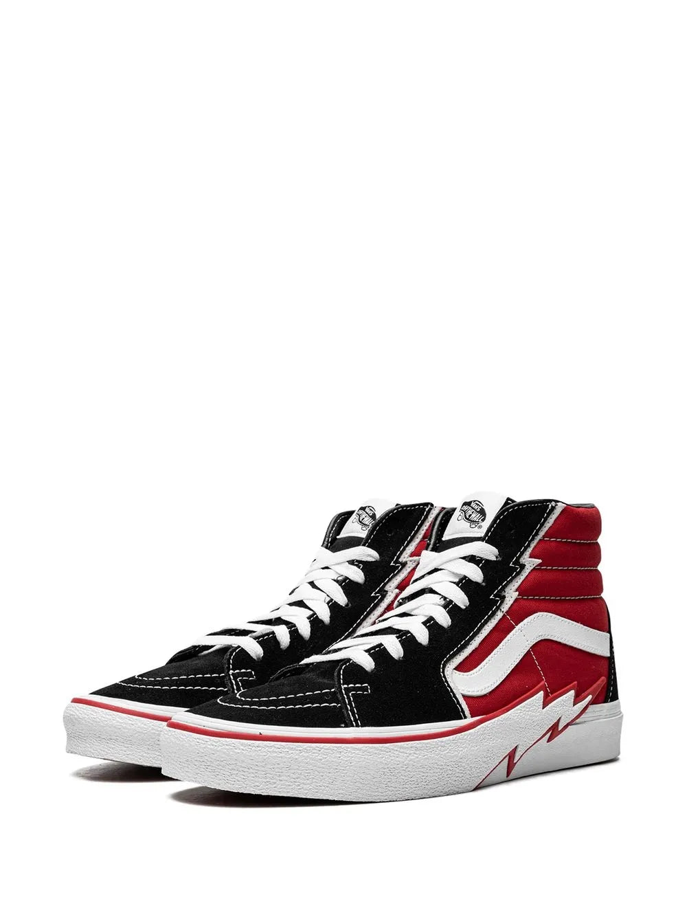 Vans Sk8 Hi Bolt Red/Black/White Sneakers