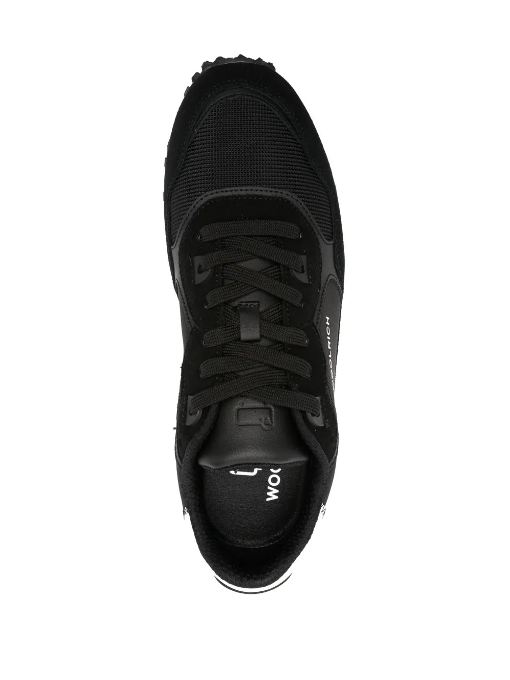 Woolrich Retro Panelled Logo-Print Sneakers