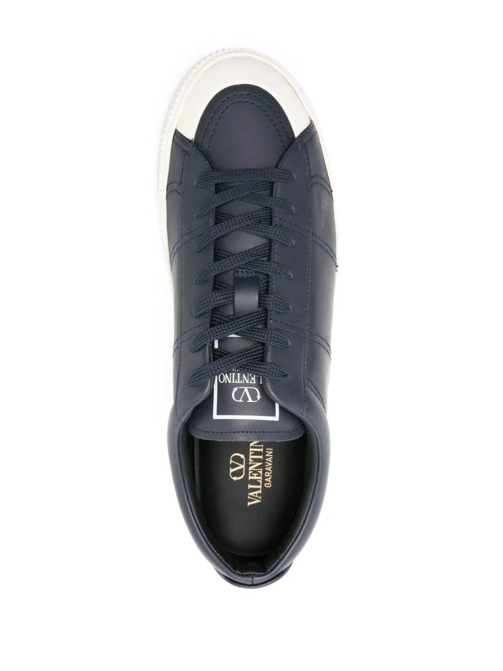 Valentino Garavani Cityplanet Leather Sneakers
