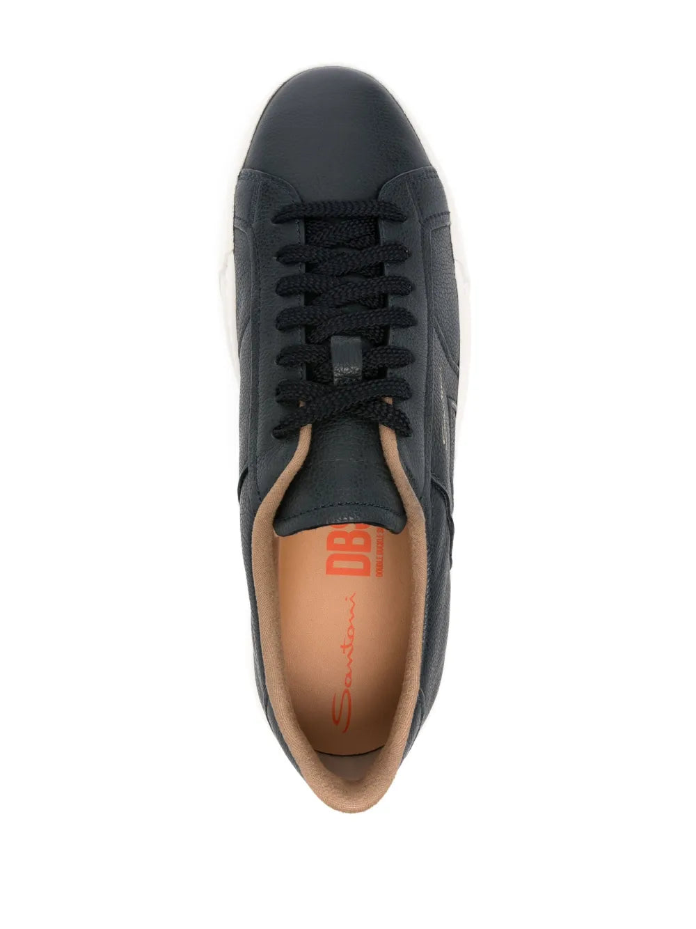 Santoni Leather Sneakers
