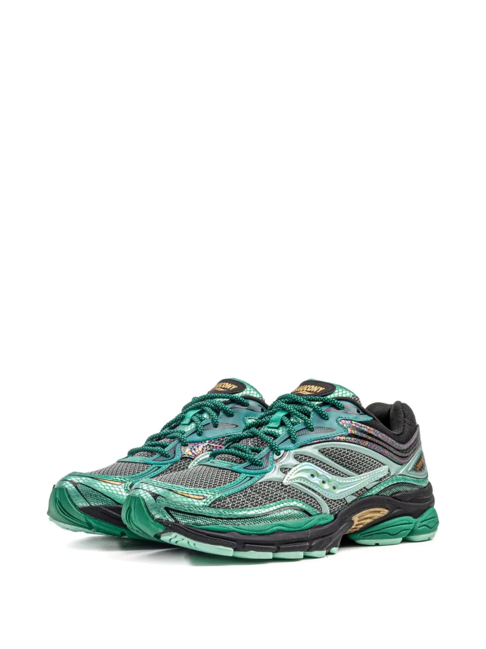 Saucony Progrid Omni 9 Green Glowaconstrictor Sneakers