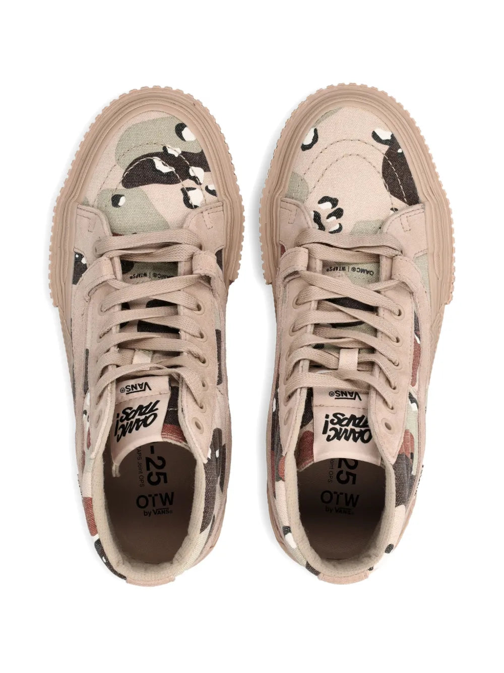 Vans Otw By Vans X Wtaps X Oamc Sk8-Hi Gl Lug Camouflage Sneakers