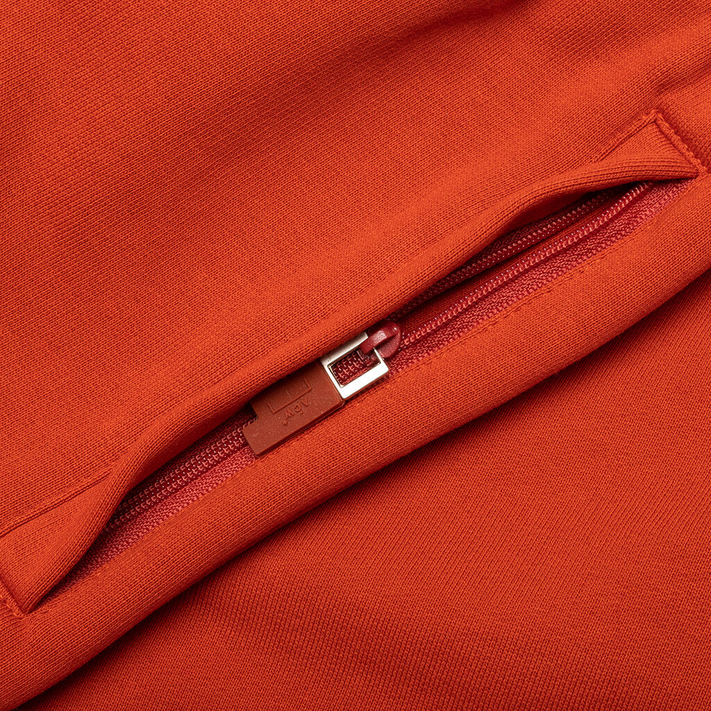 Logo Embroidery Short - Rust Oxide