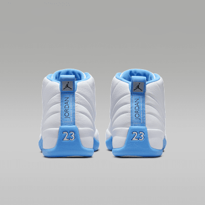 Air Jordan 12 Retro White and University Blue