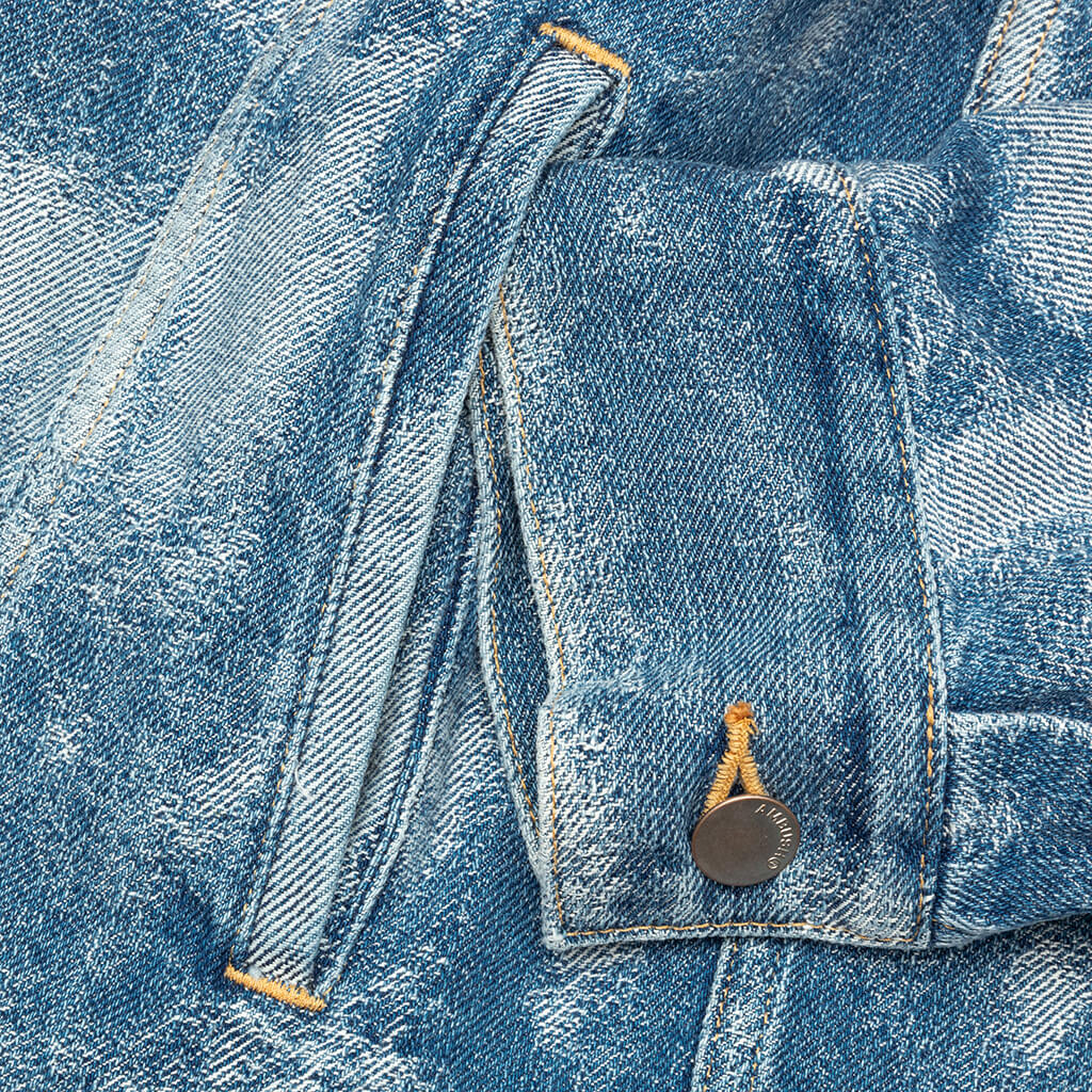 Denim Jacket - Jacquard Indigo