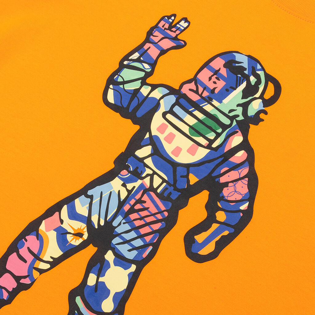 BB Astronaut Plans S/S Tee - Flame Orange
