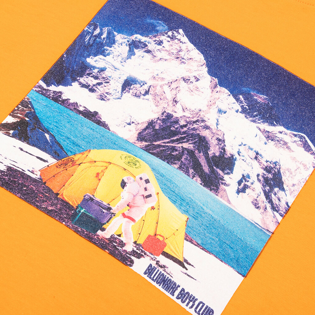 BB Camping S/S Tee - Orange Peel