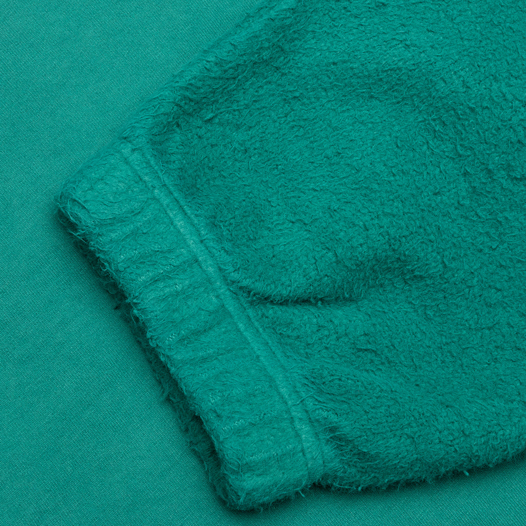 Logo Head Asymmetrical Paneled Sweatpant - Teal