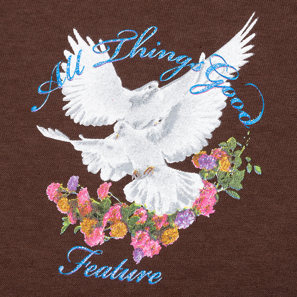 Doves Tee - Bitter Chocolate