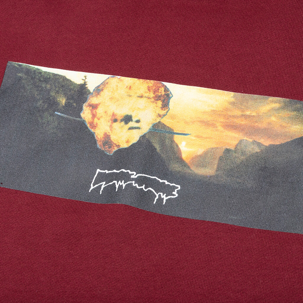 Explosion Hoodie - Maroon