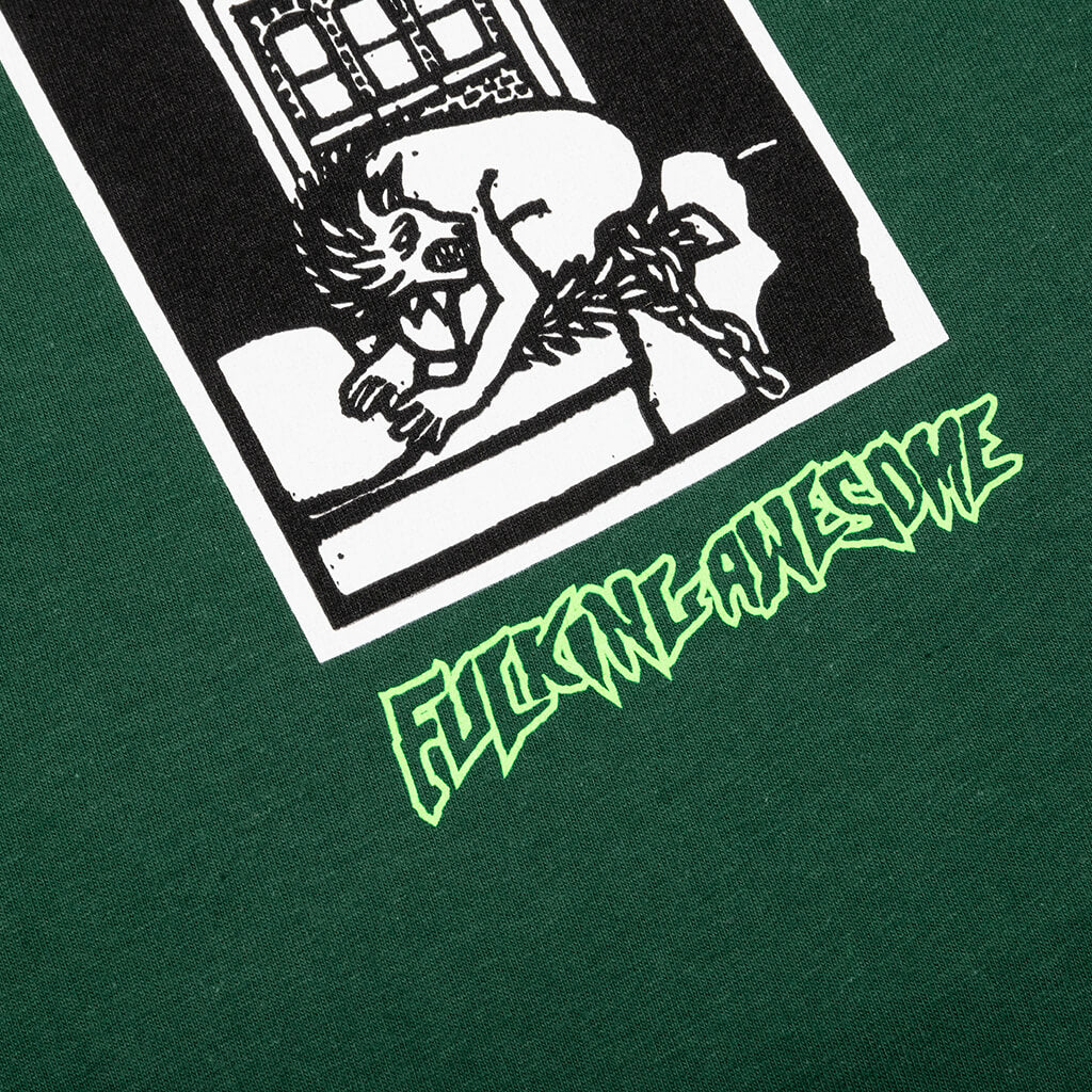 Full Moon Tee - Dark Green
