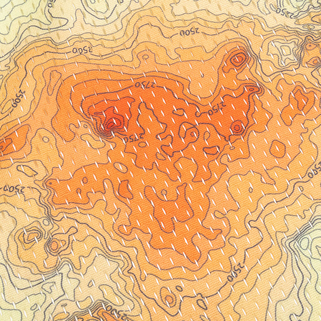 Game Shorts - Topo Graphic
