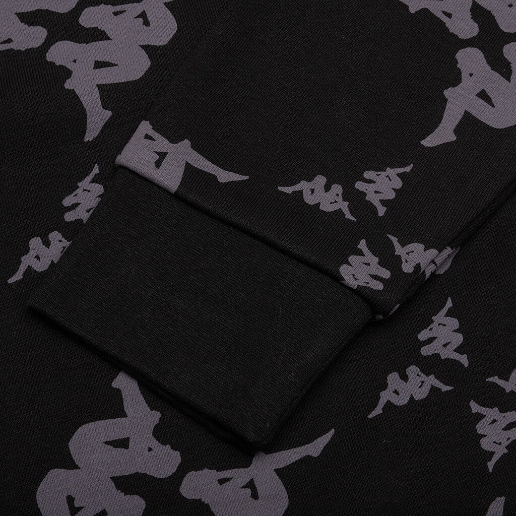 Authentic Emaios Hoodie - Black/Grey