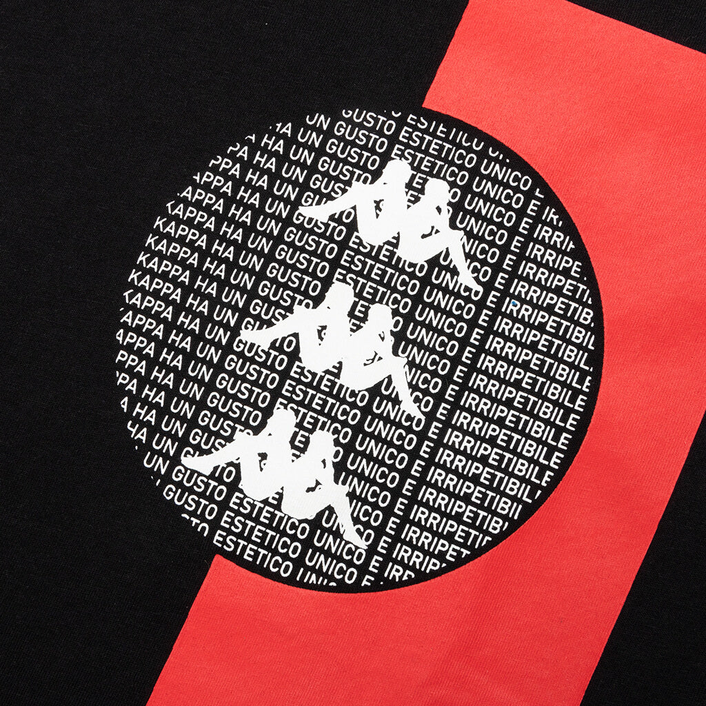 Kid's Authentic HB Eliks T-Shirt - Black/Red