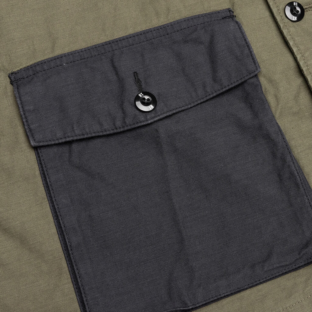 Combat L/S C-Shirt - Olive Drab