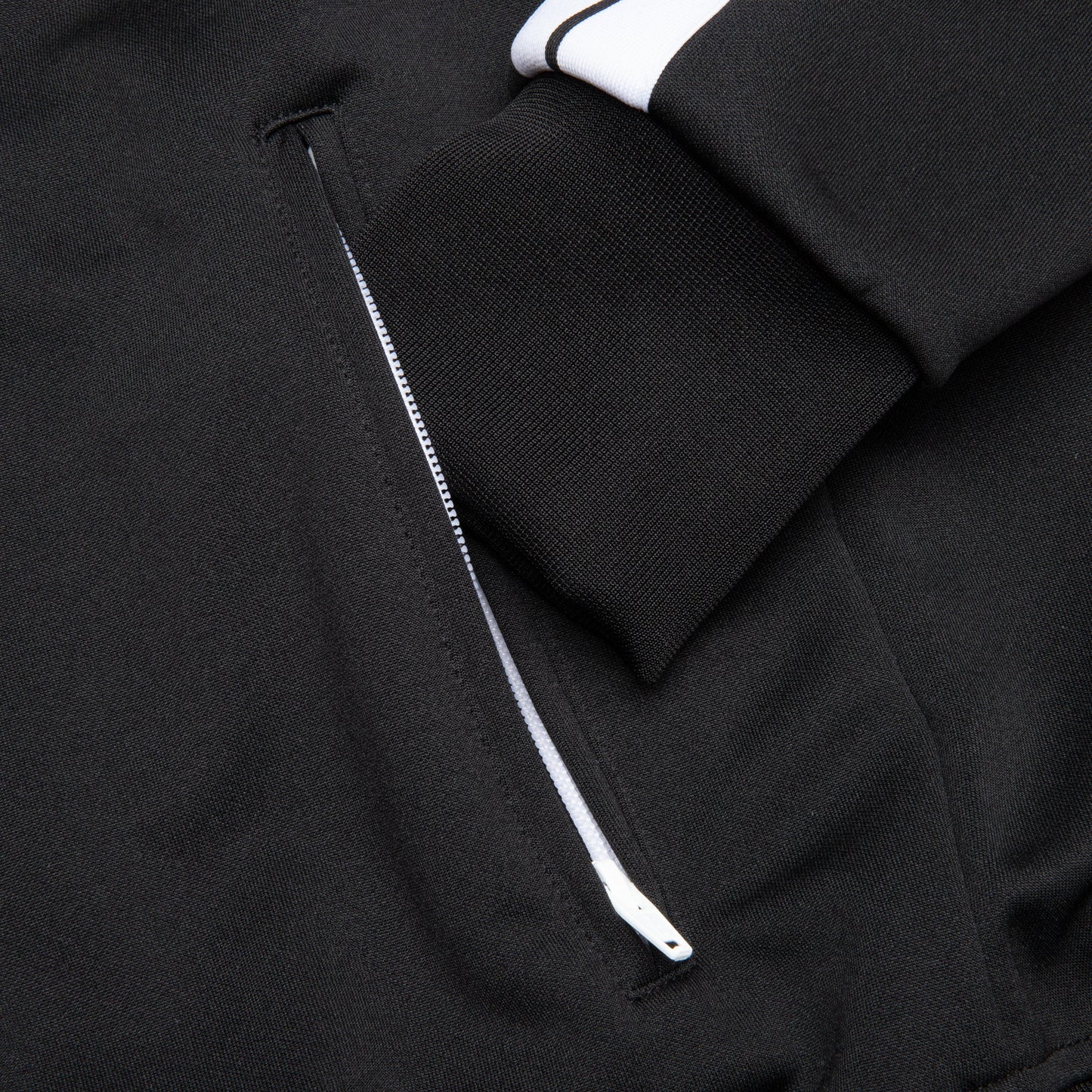Classic Track Jacket - Black/White