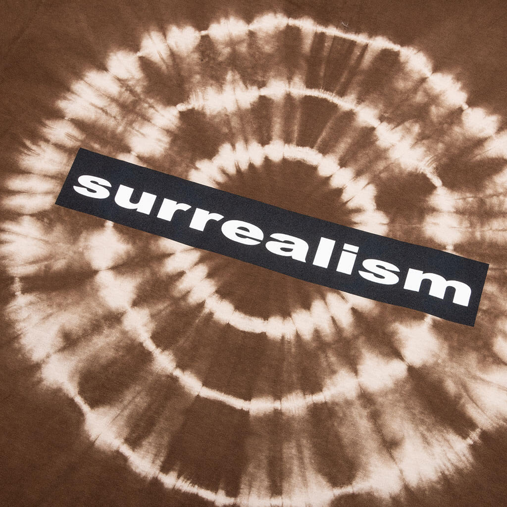 Surrealism Tye Dye Shirt - Brown