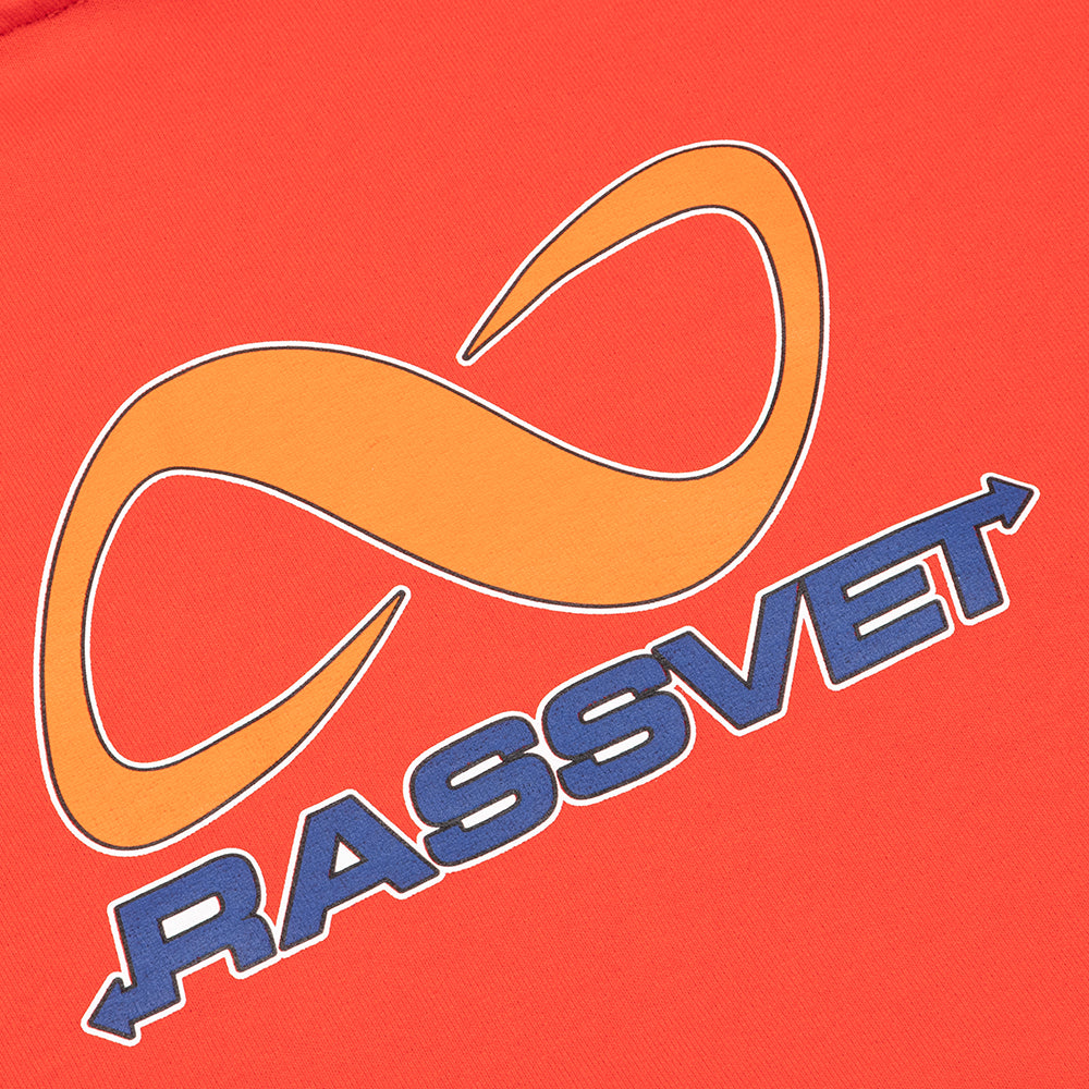 Infinity Logo Popover Hoodie - Red