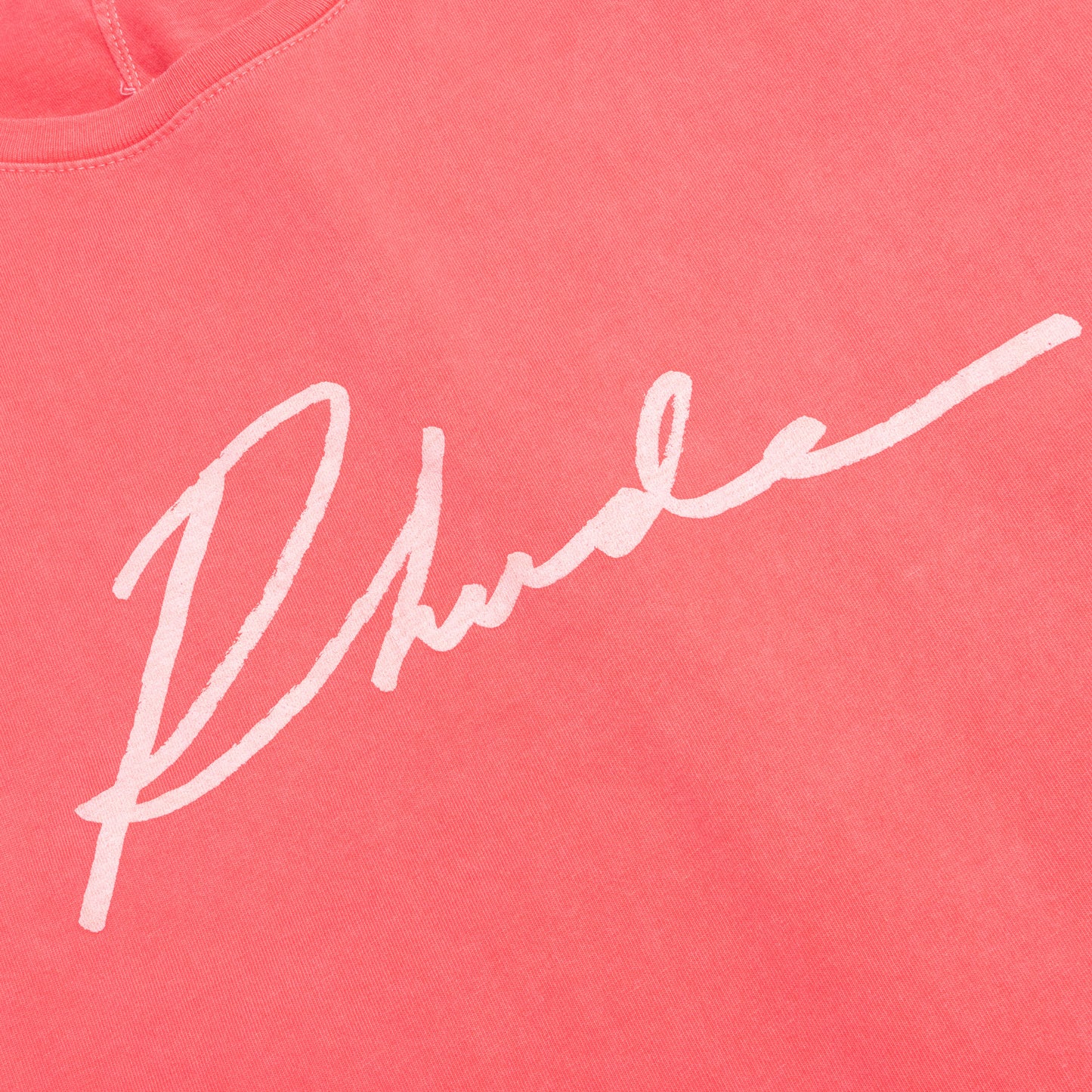 Logo Script Graphic Tee - Red