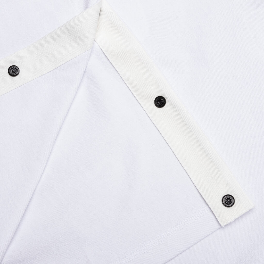 Archive Print Mix L/S T-Shirt - White