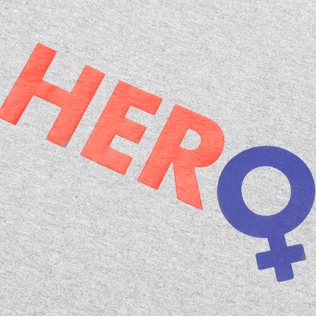 Saucony x Prinkshop Women's Hero T-Shirt - Light Grey Heather