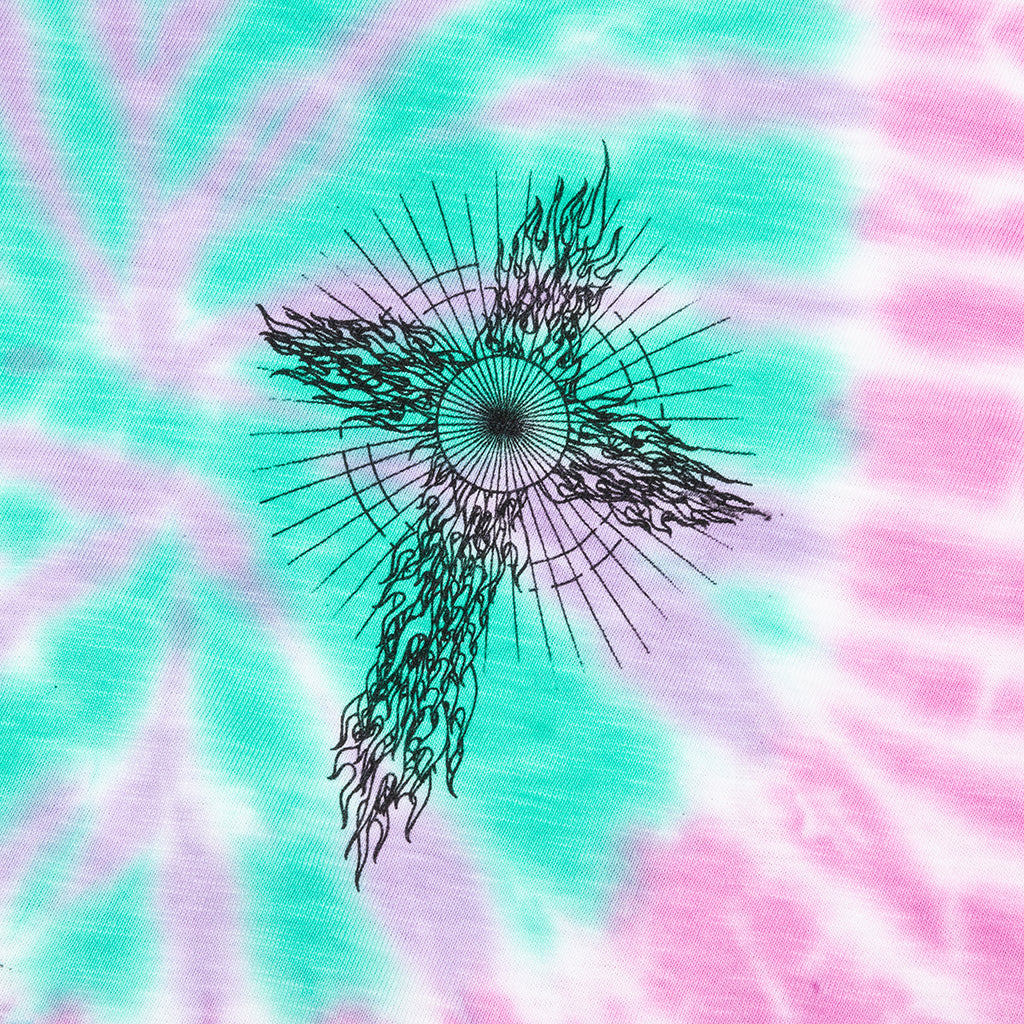 Ghost Cross L/S Tee - Tie Dye