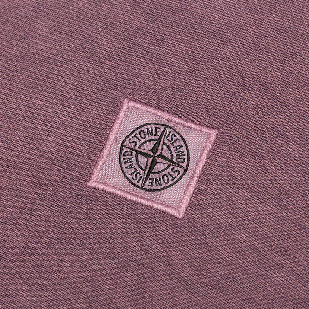 Fissato Dye S/S T-Shirt - Faded Magenta