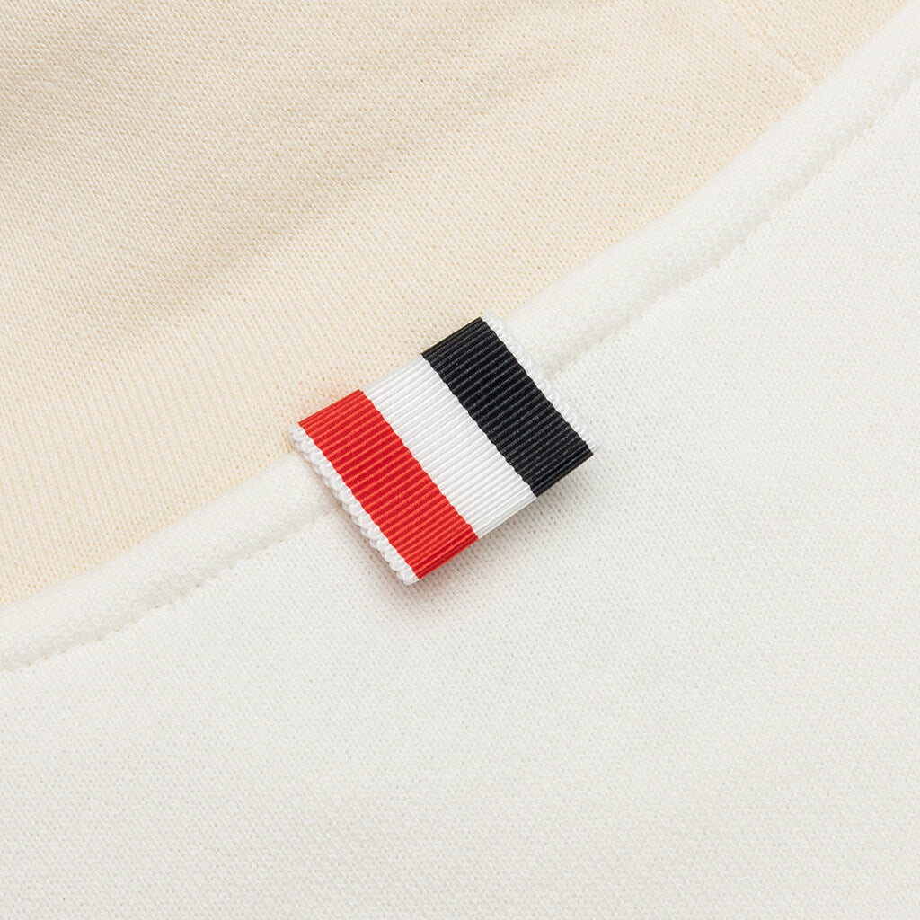 Hoodie Pullover - Tonal White
