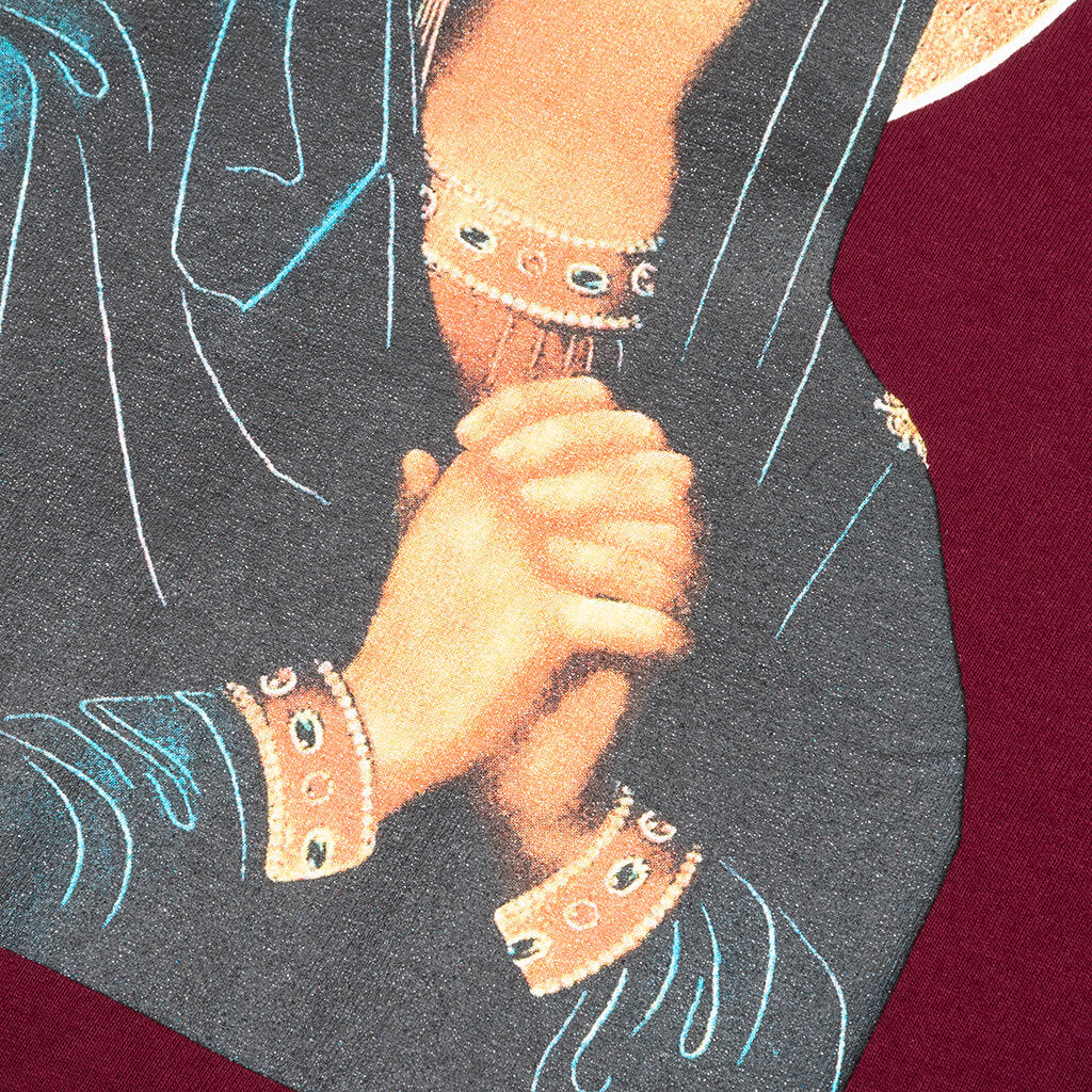 Crewneck L/S T-Shirt Type 3 - Burgundy