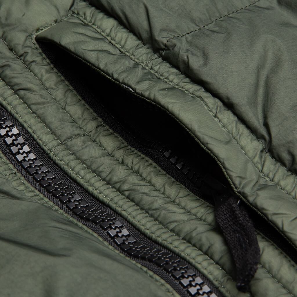 Garment Dyed Crinkle Reps NY Down Vest - Musk