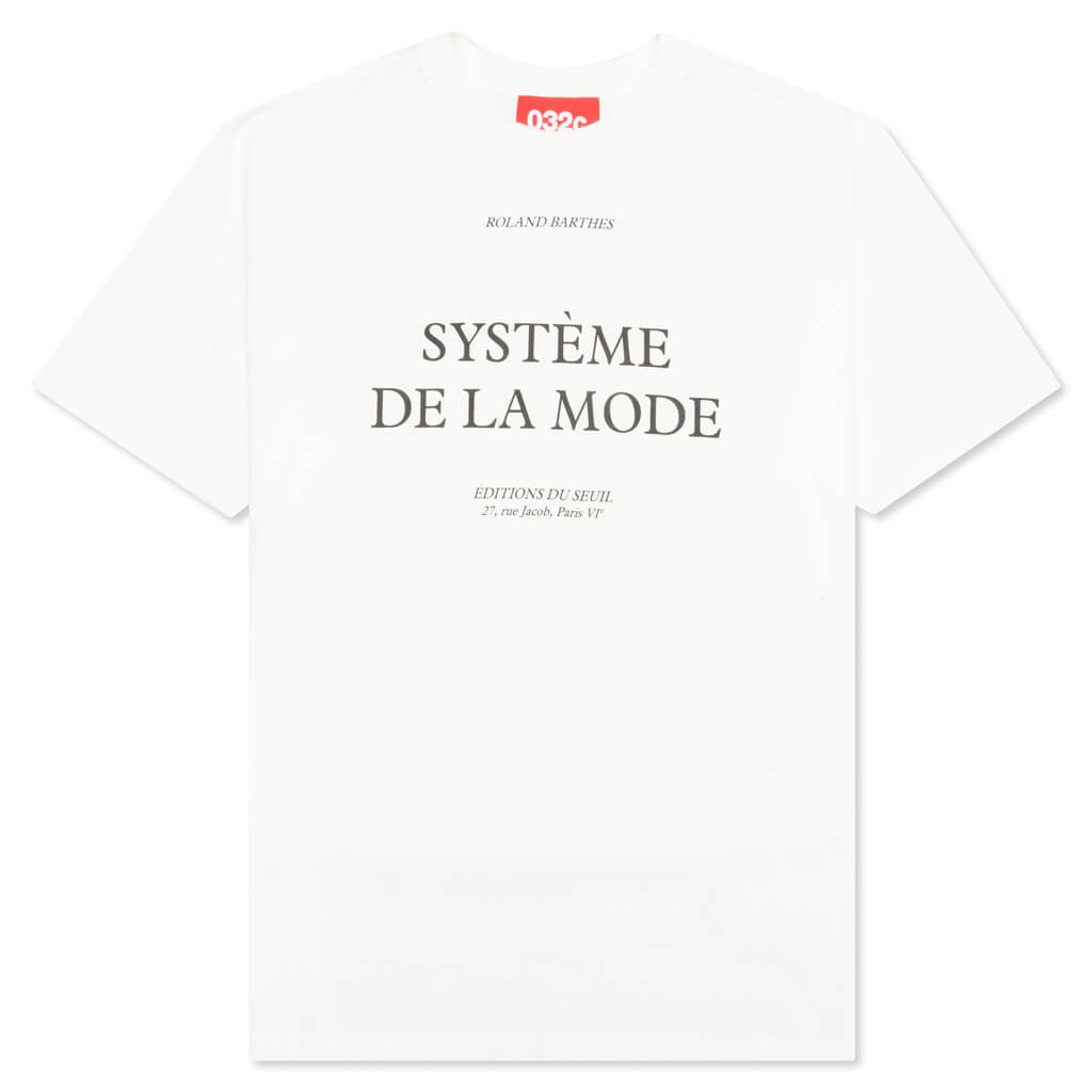Barthes T-Shirt - White