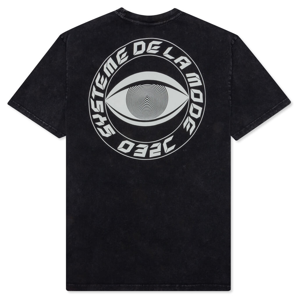 Hypnos Acid Washed T-Shirt - Washed Out Black