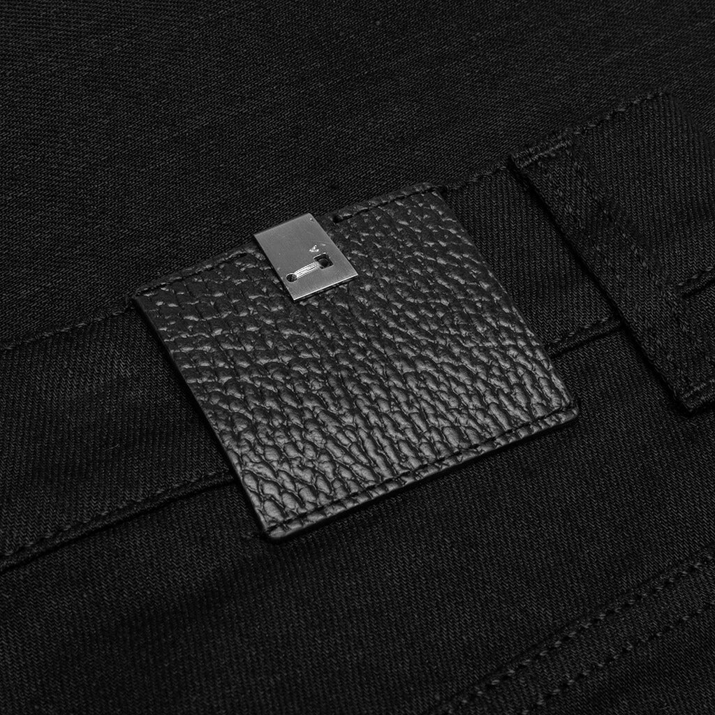 True Black 6 Pocket Jean - Black