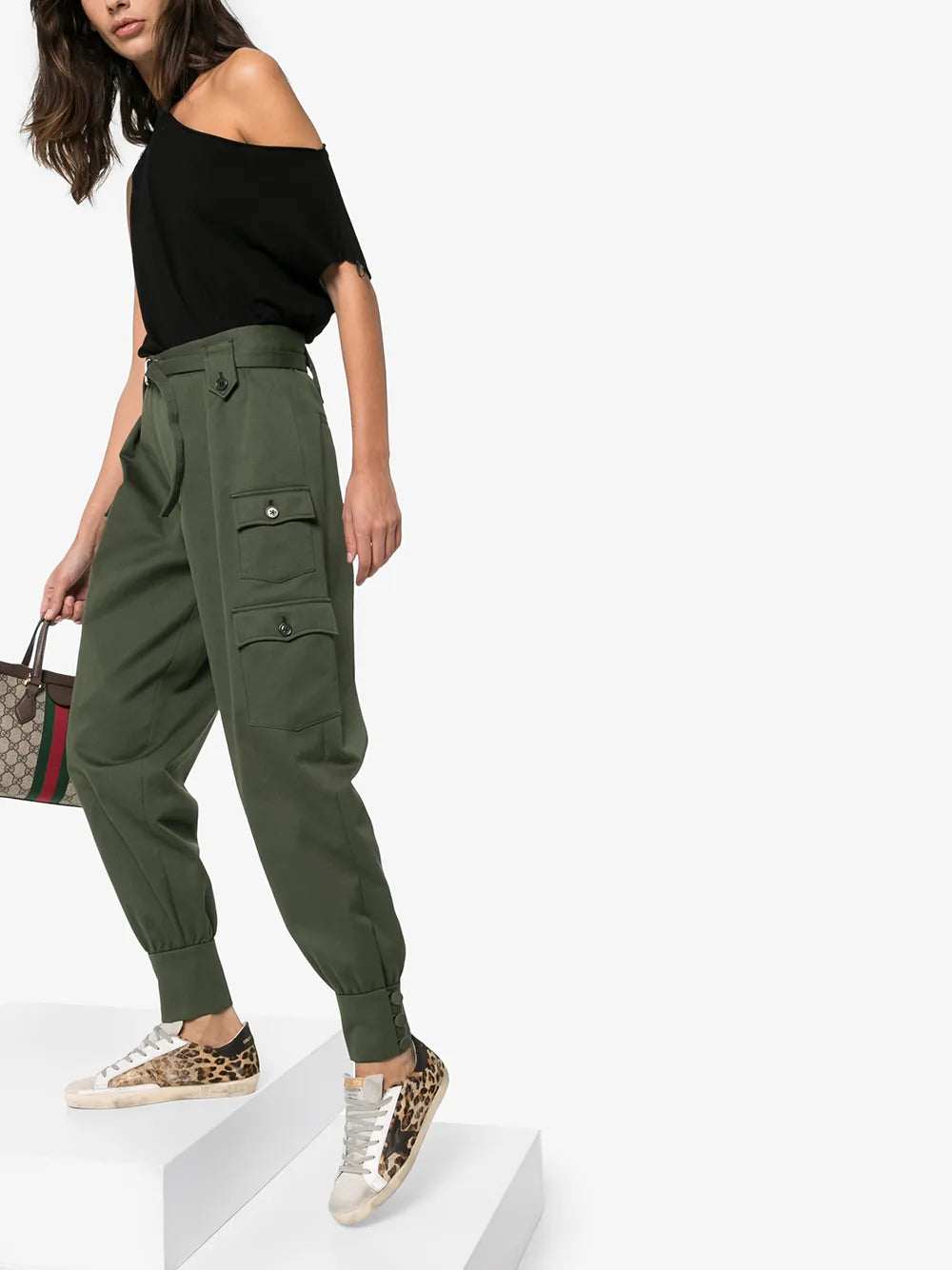 Golden Goose Super-Star Leopard Print