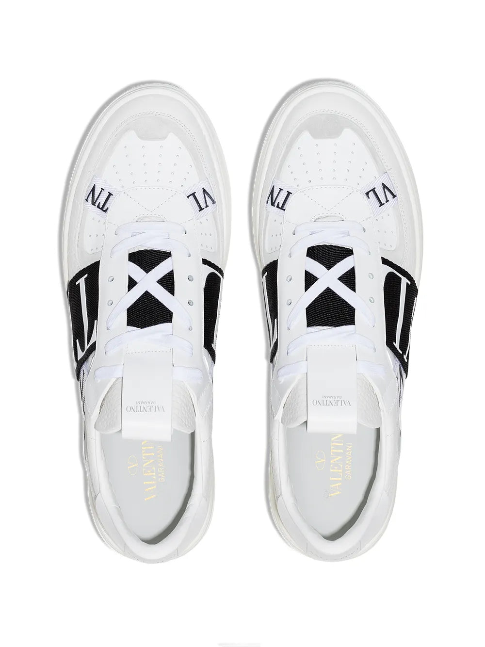 Valentino Garavani Vl7N Low-Top Leather Sneakers