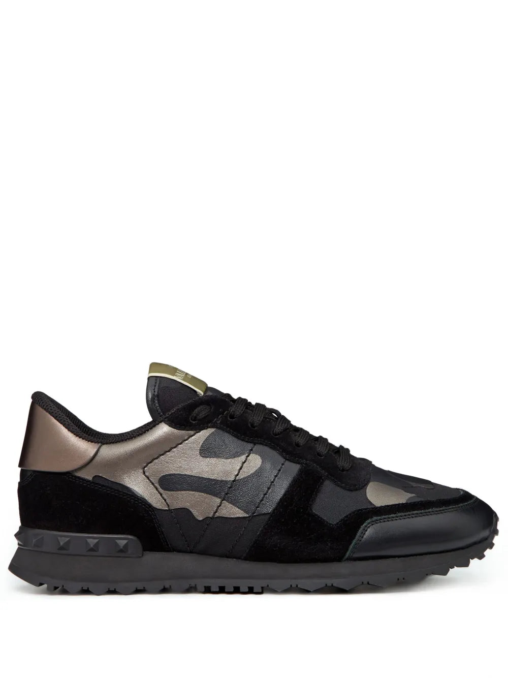 Valentino Garavani Rockrunner Camouflage-Print Sneakers