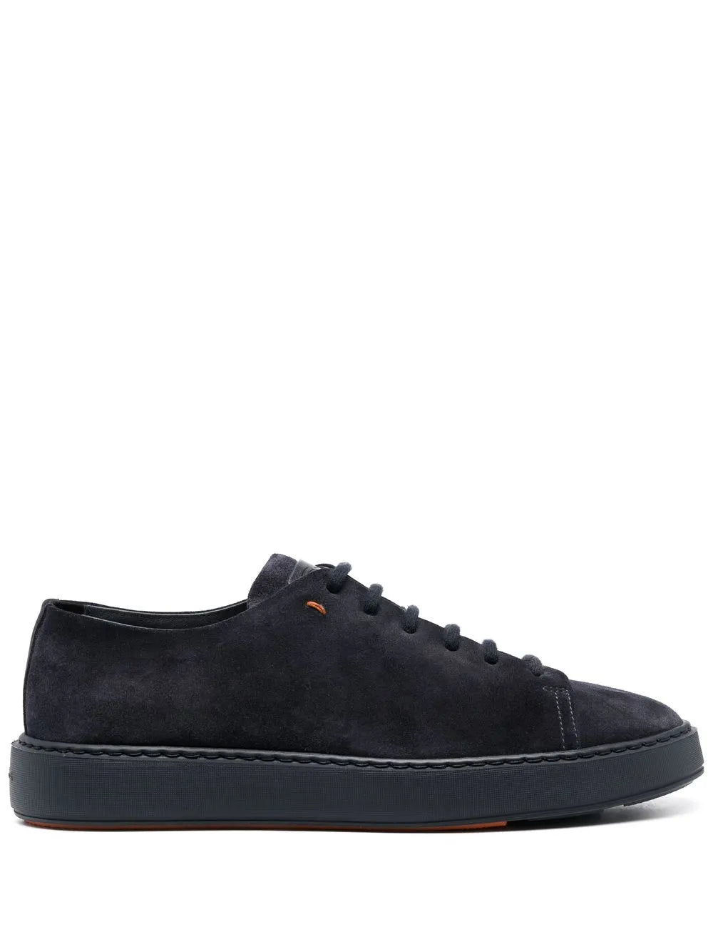 Santoni Low-Top Suede Sneakers