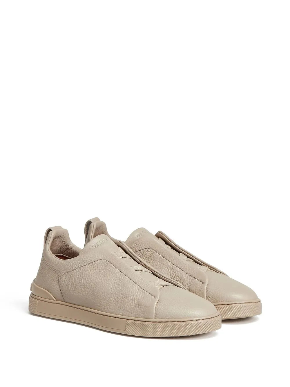 Zegna Triple Stitch Low-Top Sneakers