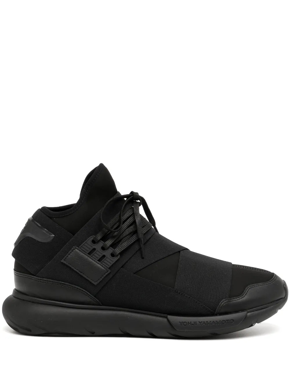 Y-3 Qasa High Triple Black Sneakers