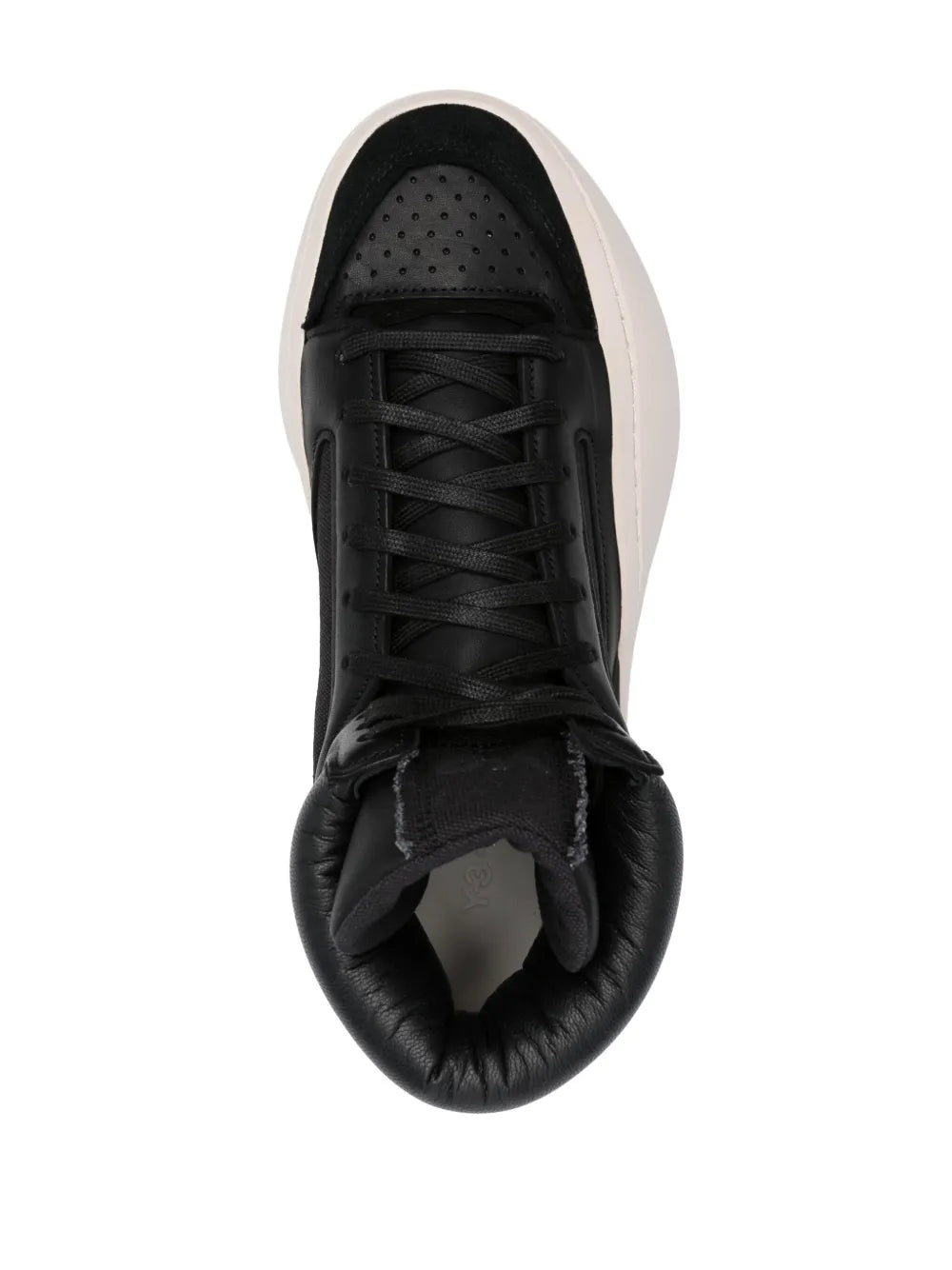 Y-3 Centennial Panelled Leather Sneakers