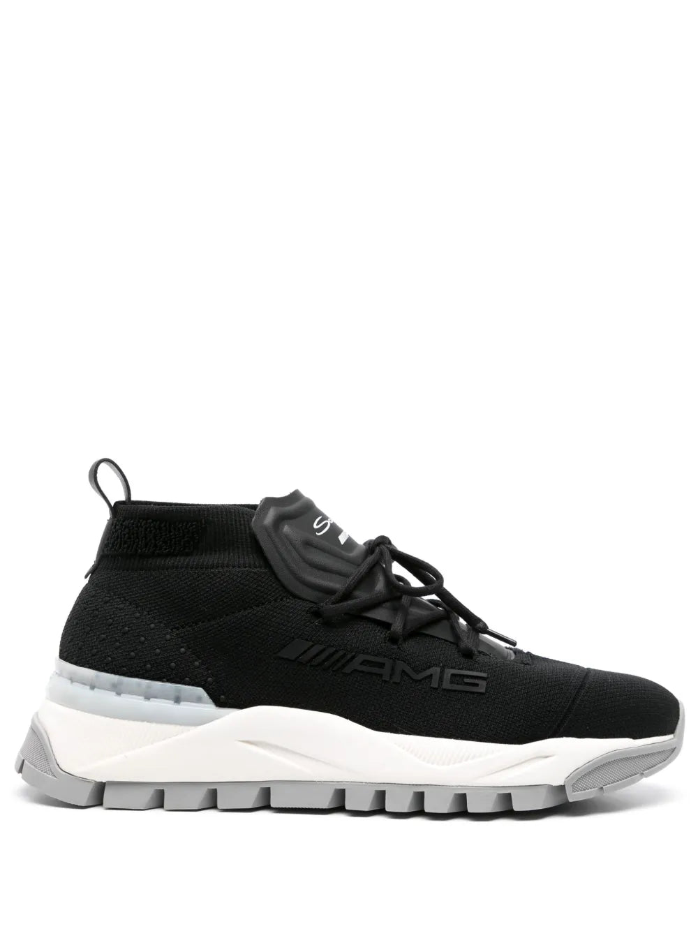 Santoni X Amg Elasticated-Panel Sneakers
