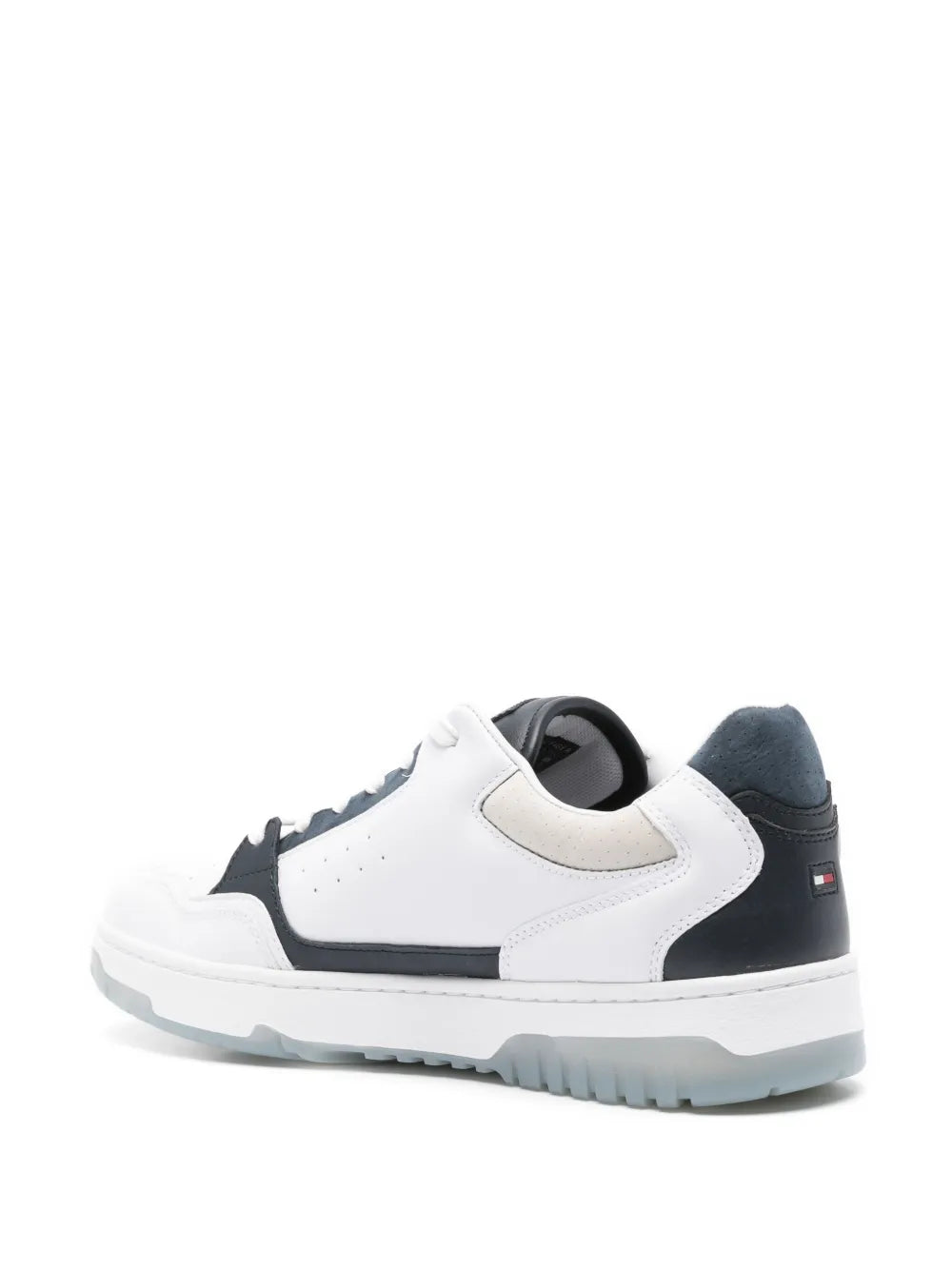 Tommy Hilfiger Th-Embossed Leather Sneakers