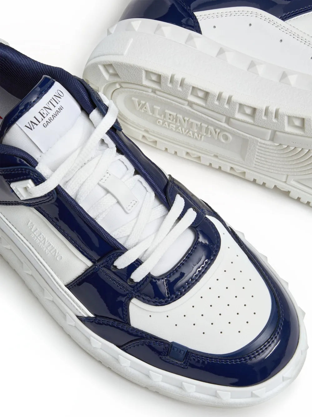 Valentino Garavani Freedots Leather Sneakers