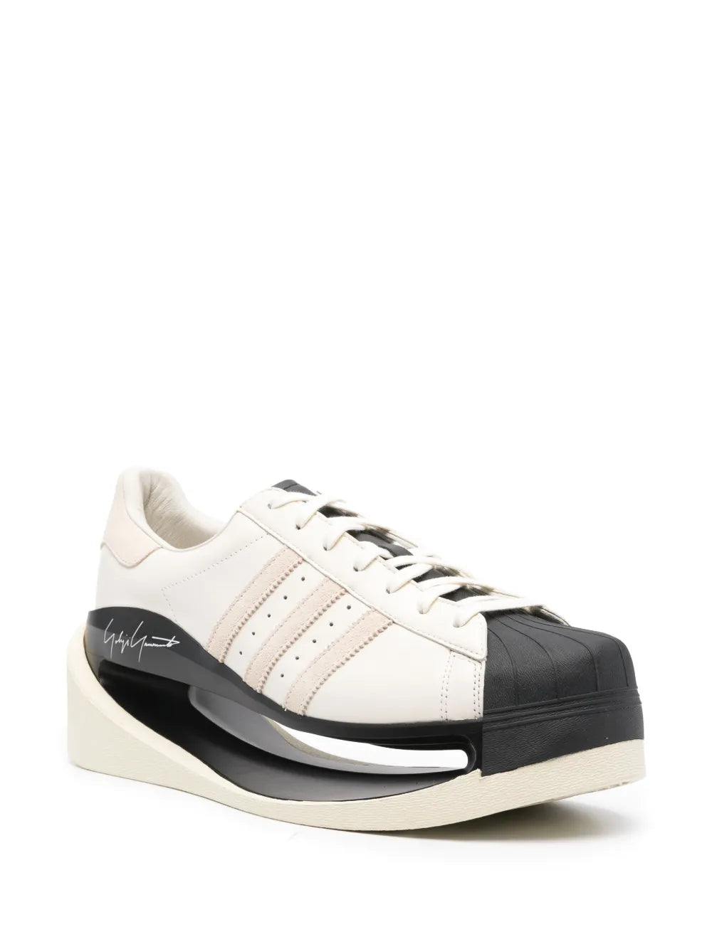 Y-3 Gendo Superstar Leather Sneakers