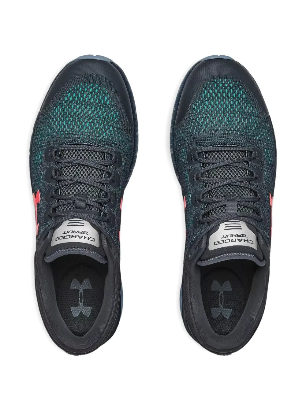 Under Armour Charged Bandit 5 Ash/Grey/Red Sneakers