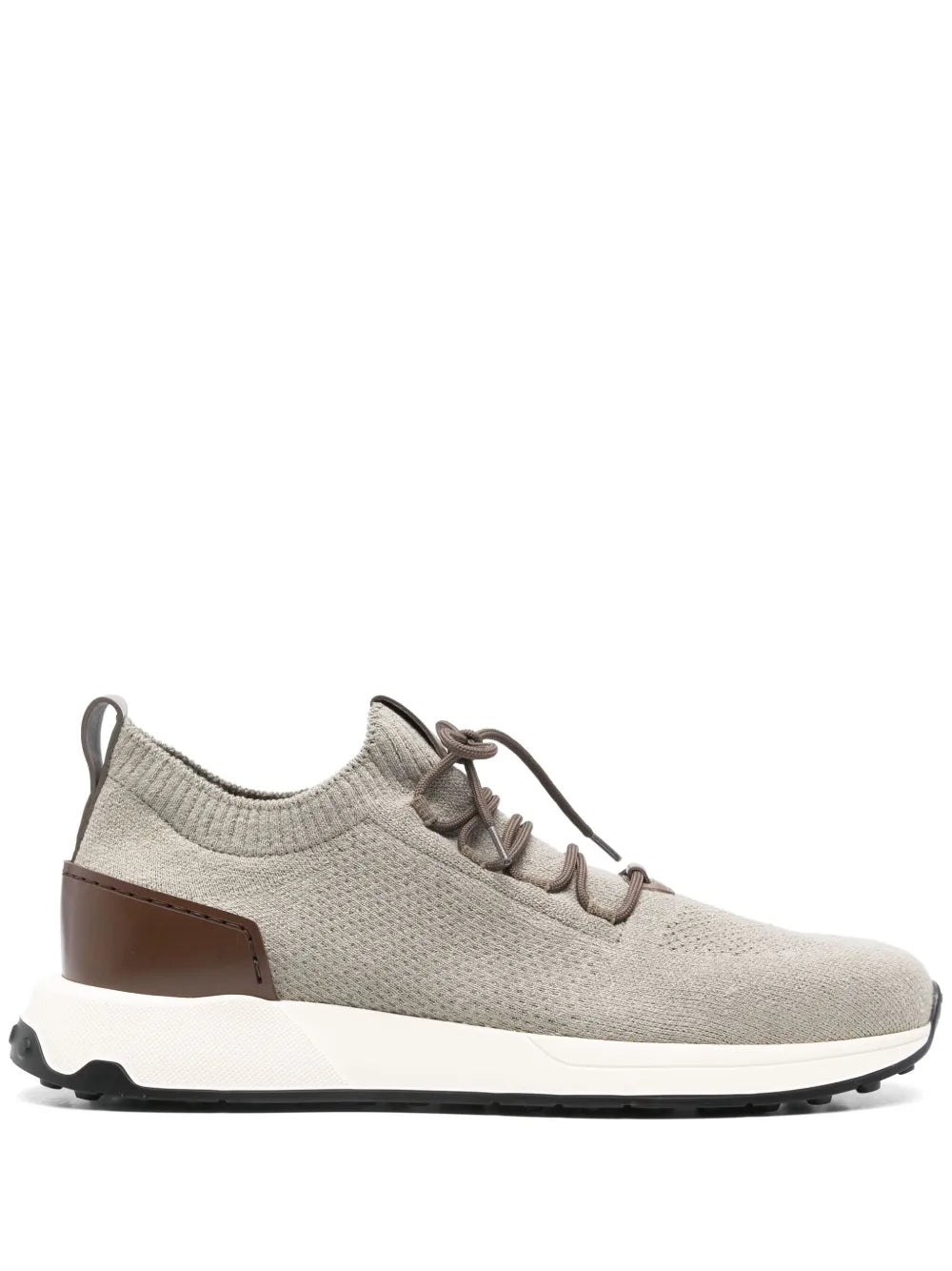 Tod'S Leather-Trim Sneakers