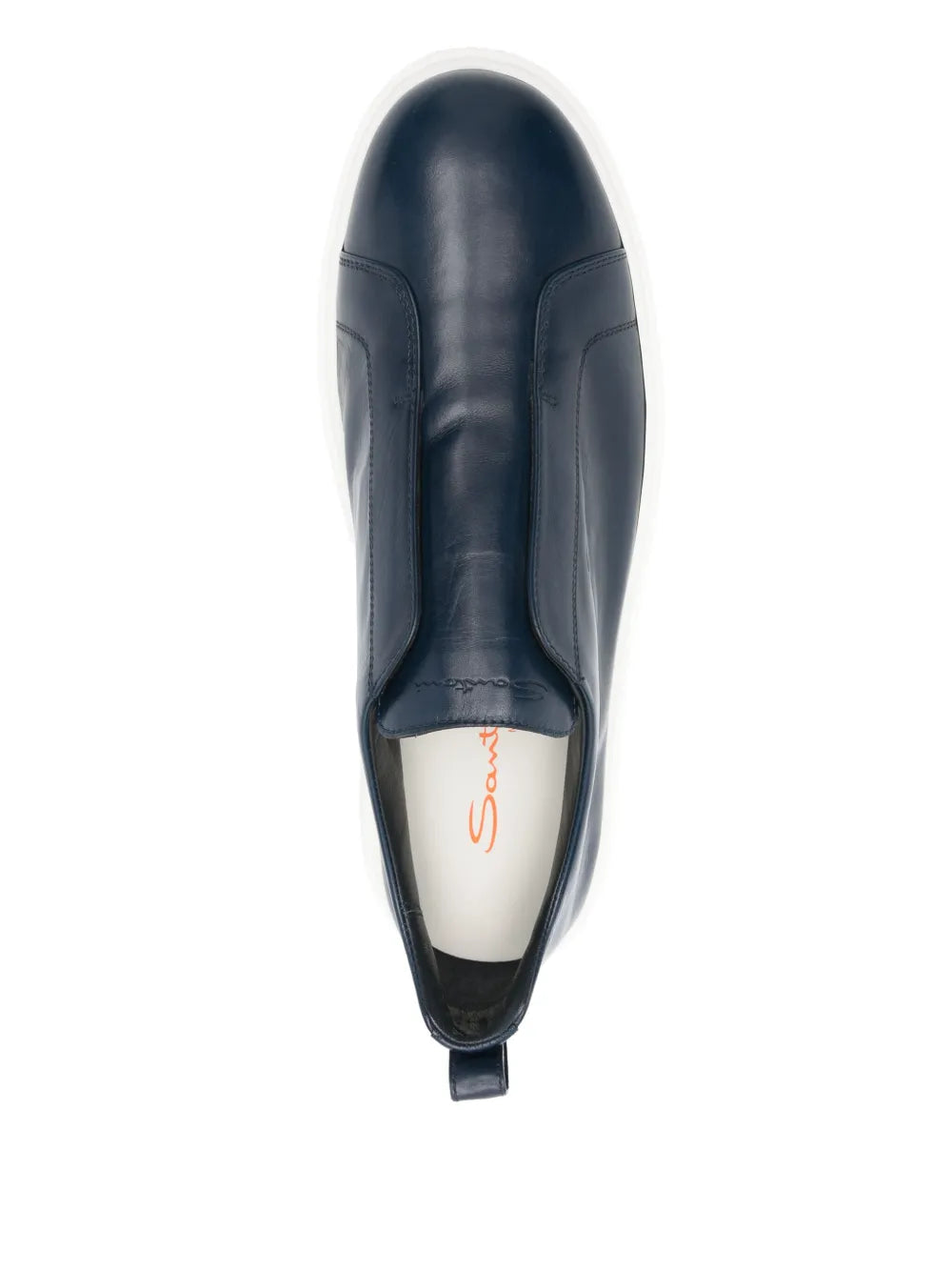 Santoni Leather Sneakers