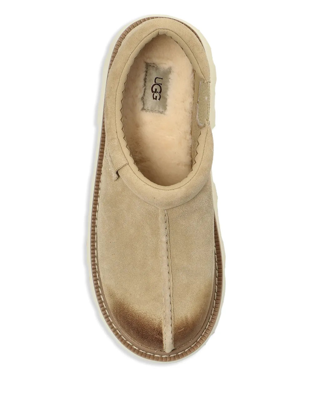 Ugg M Tasman Lug Mules - Ugg - Leather - Beige