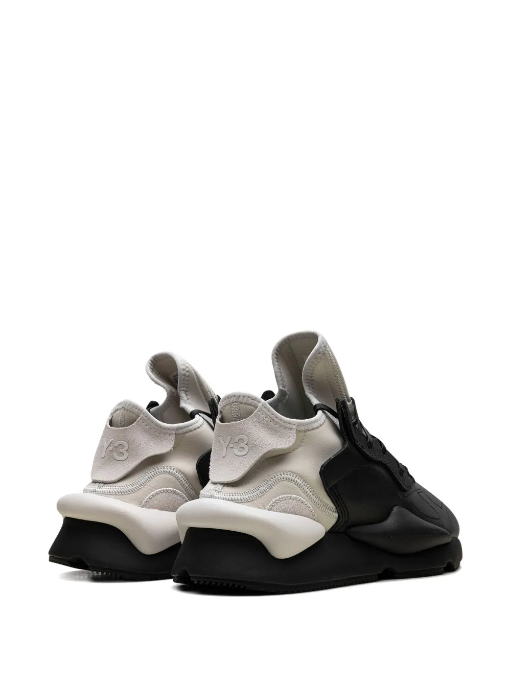 Y-3 Kaiwa Black/Talc Sneakers