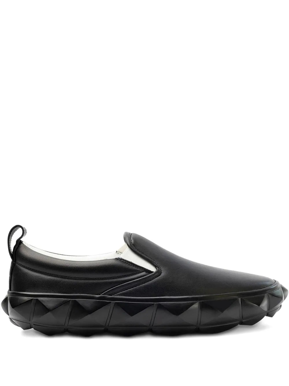 Valentino Garavani Leather Slip-On Sneakers